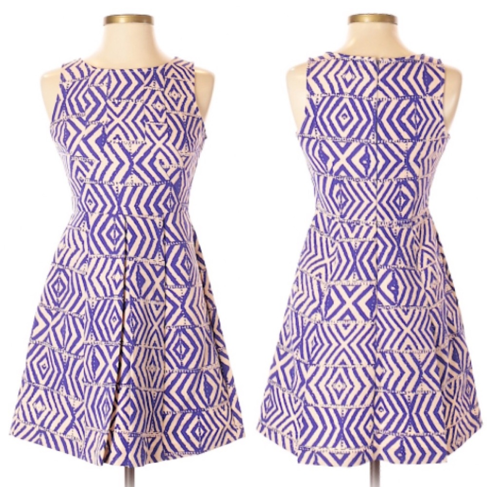 Tribal Stripe Dress Plenty by Tracy Reese